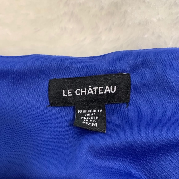 Royal Blue Sleeveless Blouse - Picture 5 of 6